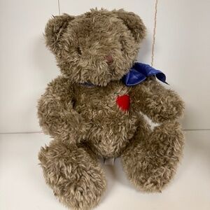Vintage 1994 House of Lloyd Afghan Bear with red heart